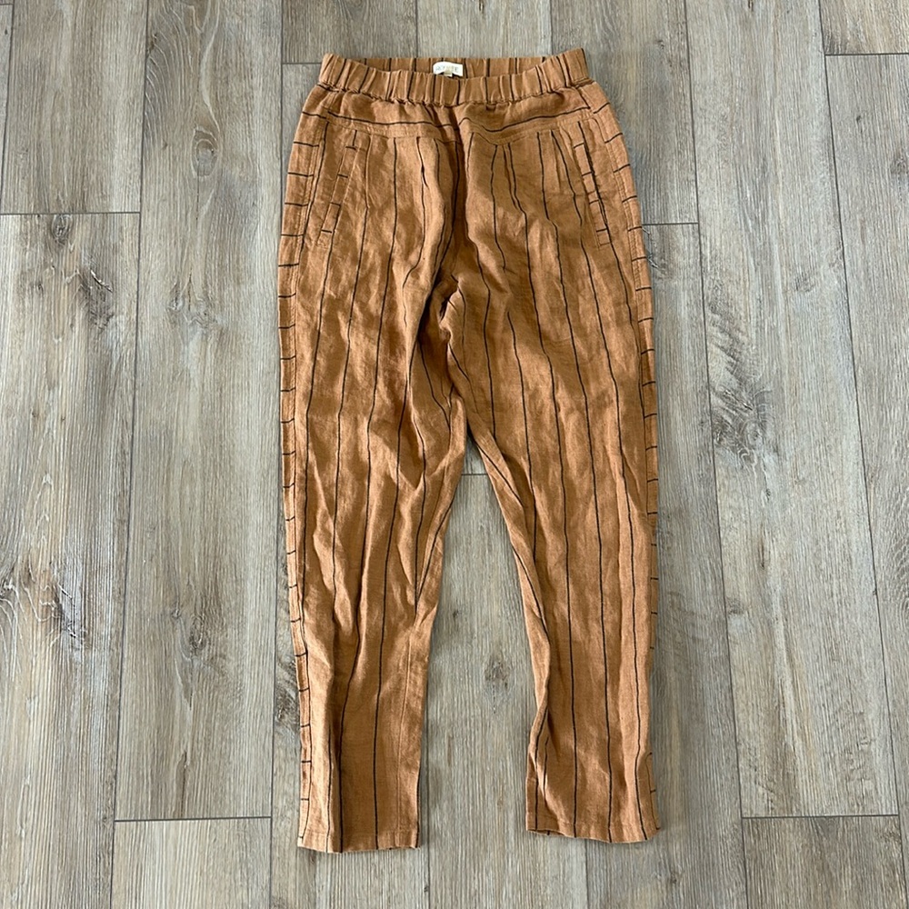 ROOLEE Striped Pants NWOT